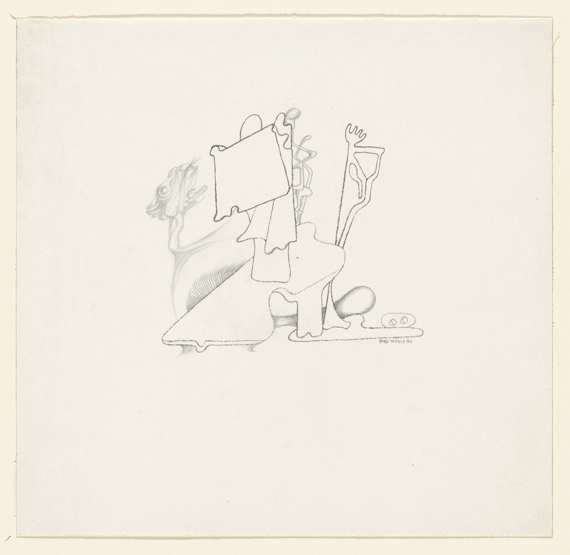 Yves Tanguy. Untitled
