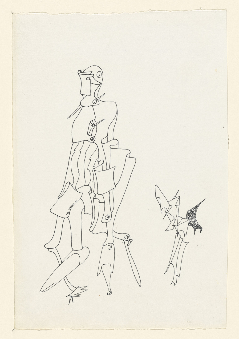 Yves Tanguy. Untitled. 1947