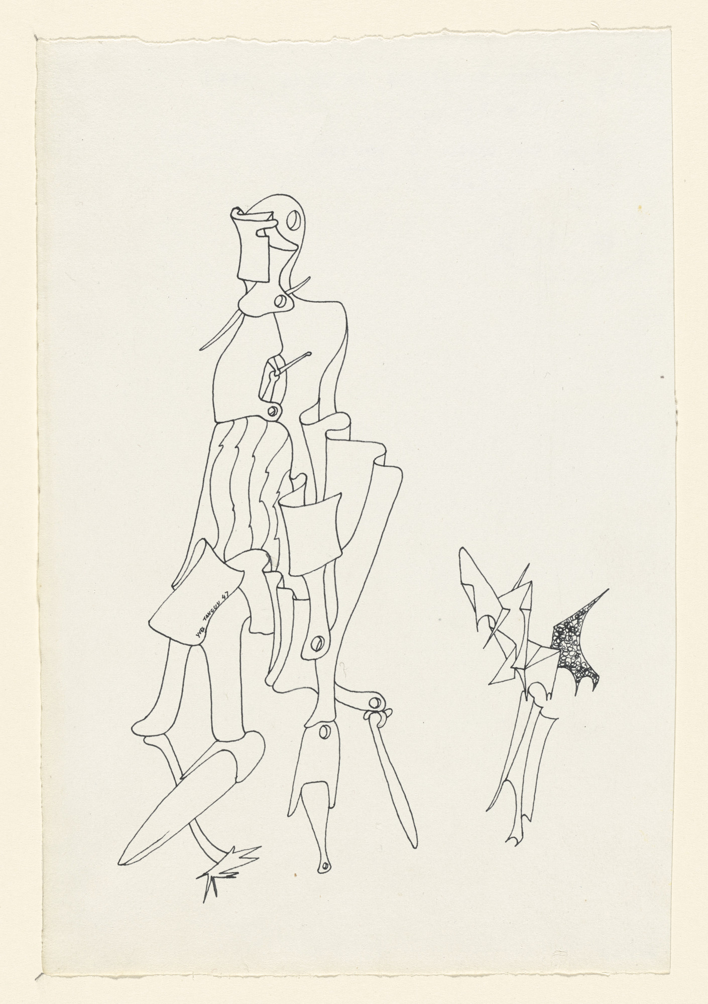 Yves Tanguy. Untitled