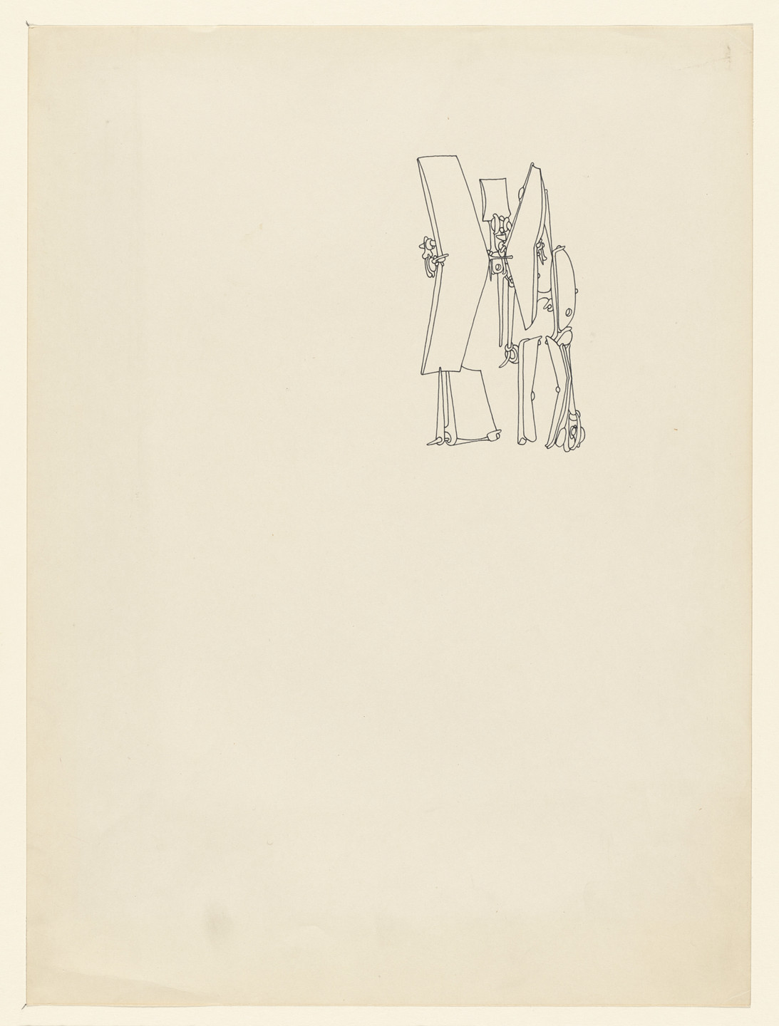 Yves Tanguy. Untitled. (c. 1949)