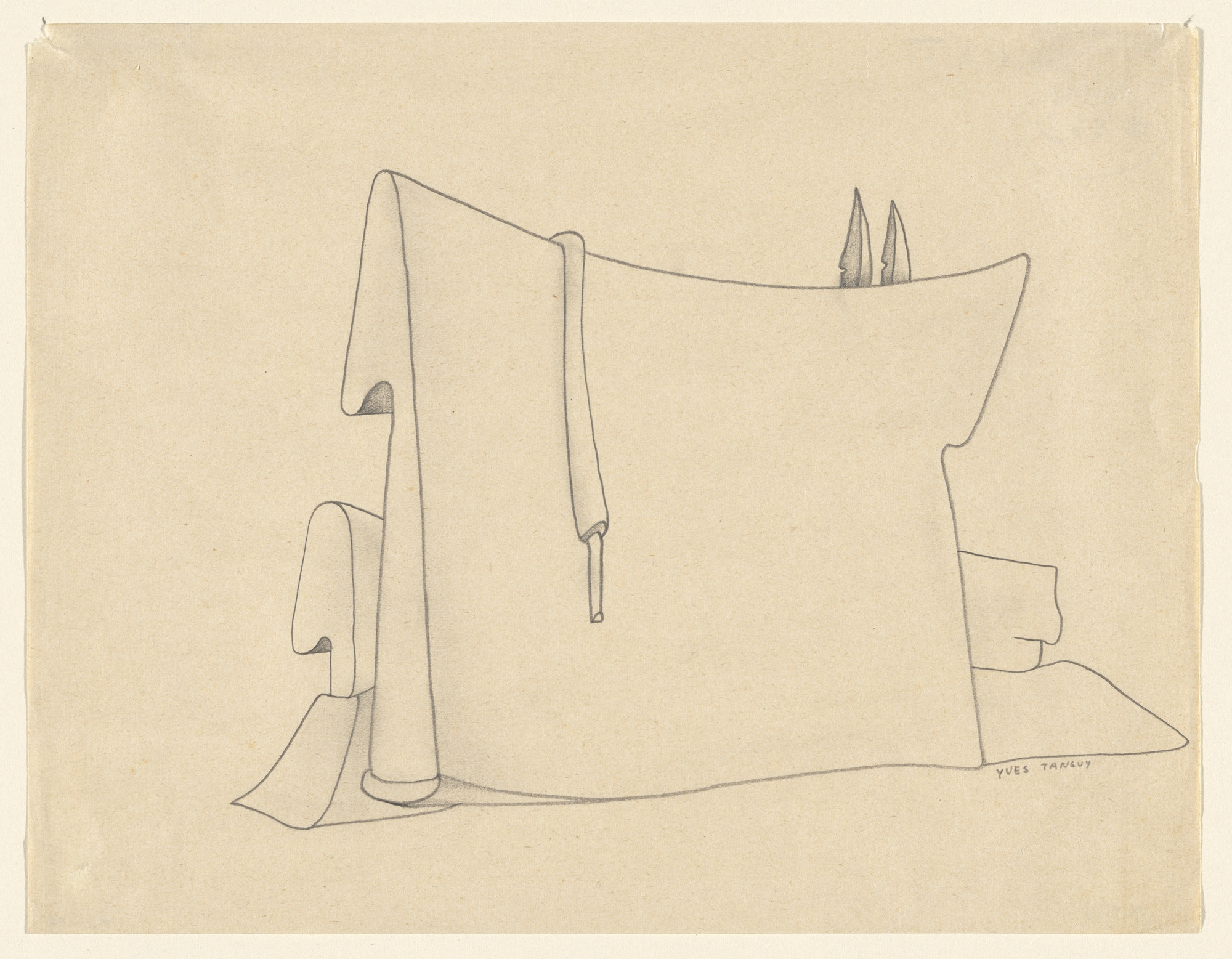 Yves Tanguy. Untitled