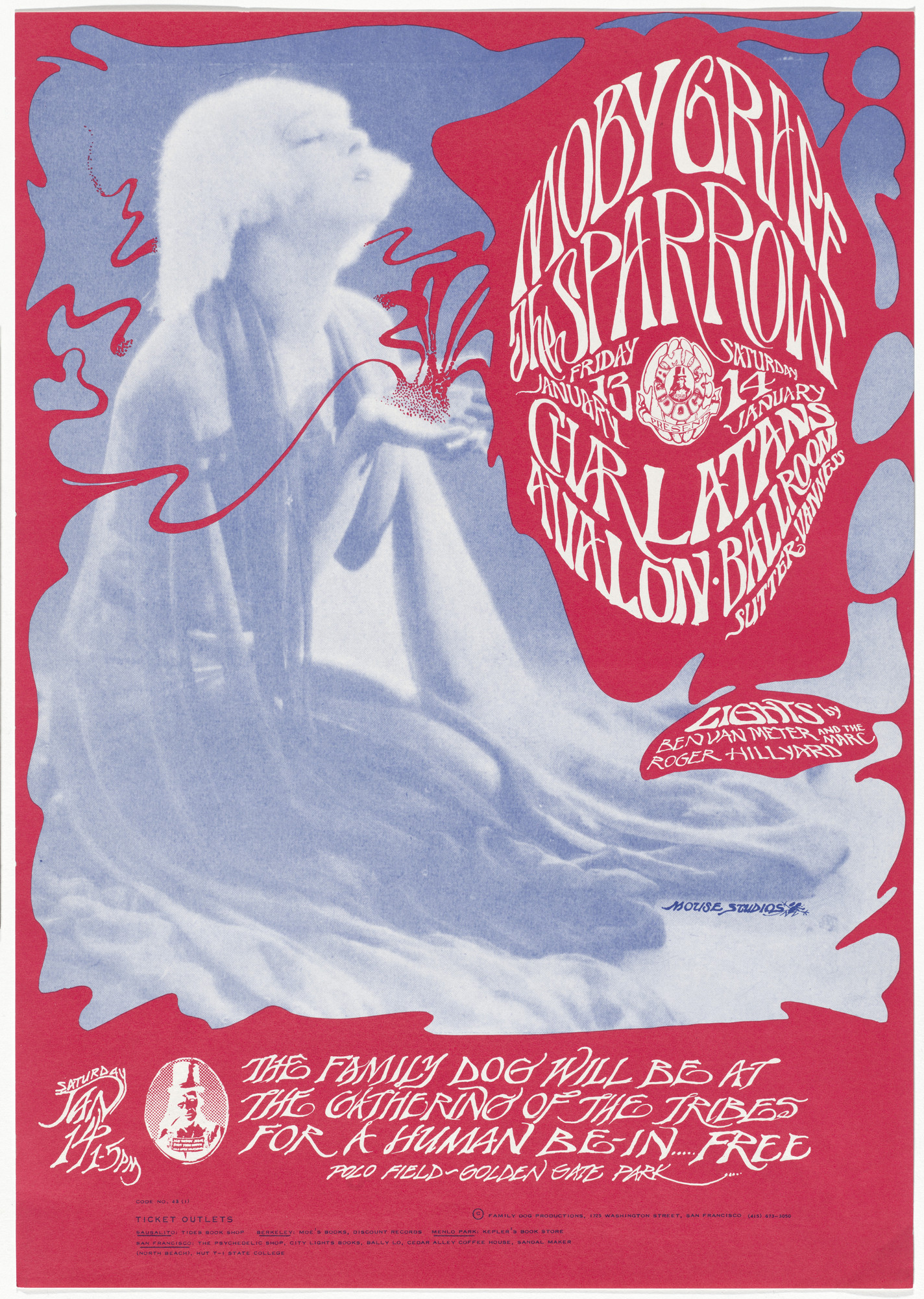 Stanley Mouse, Alton Kelley. Moby Grape, The Sparrow Stanley Mouse, Alton Kelley. Moby Grape, The Sparrow