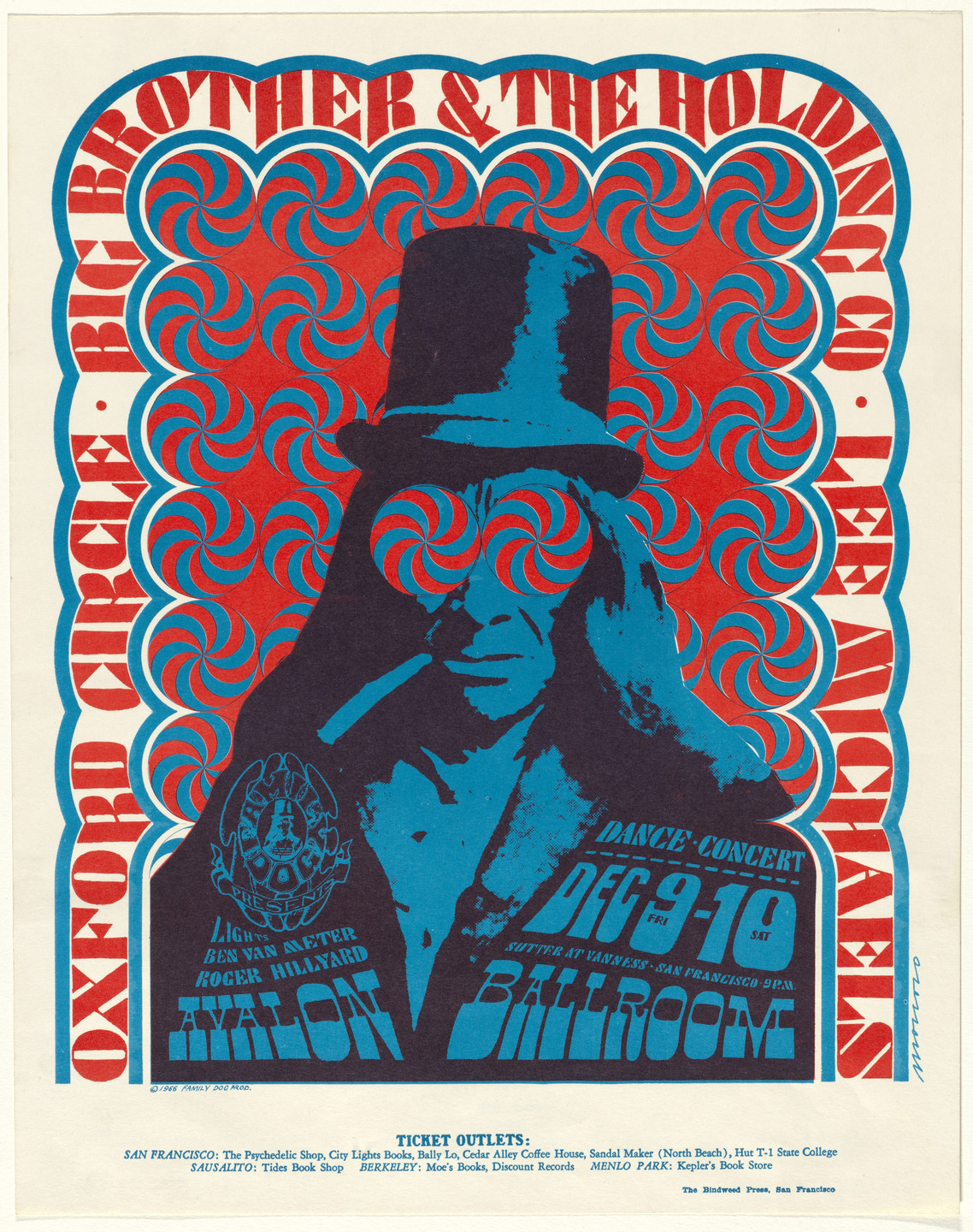 Victor Moscoso. Big Brother and the Holding Company. 1967 | MoMA