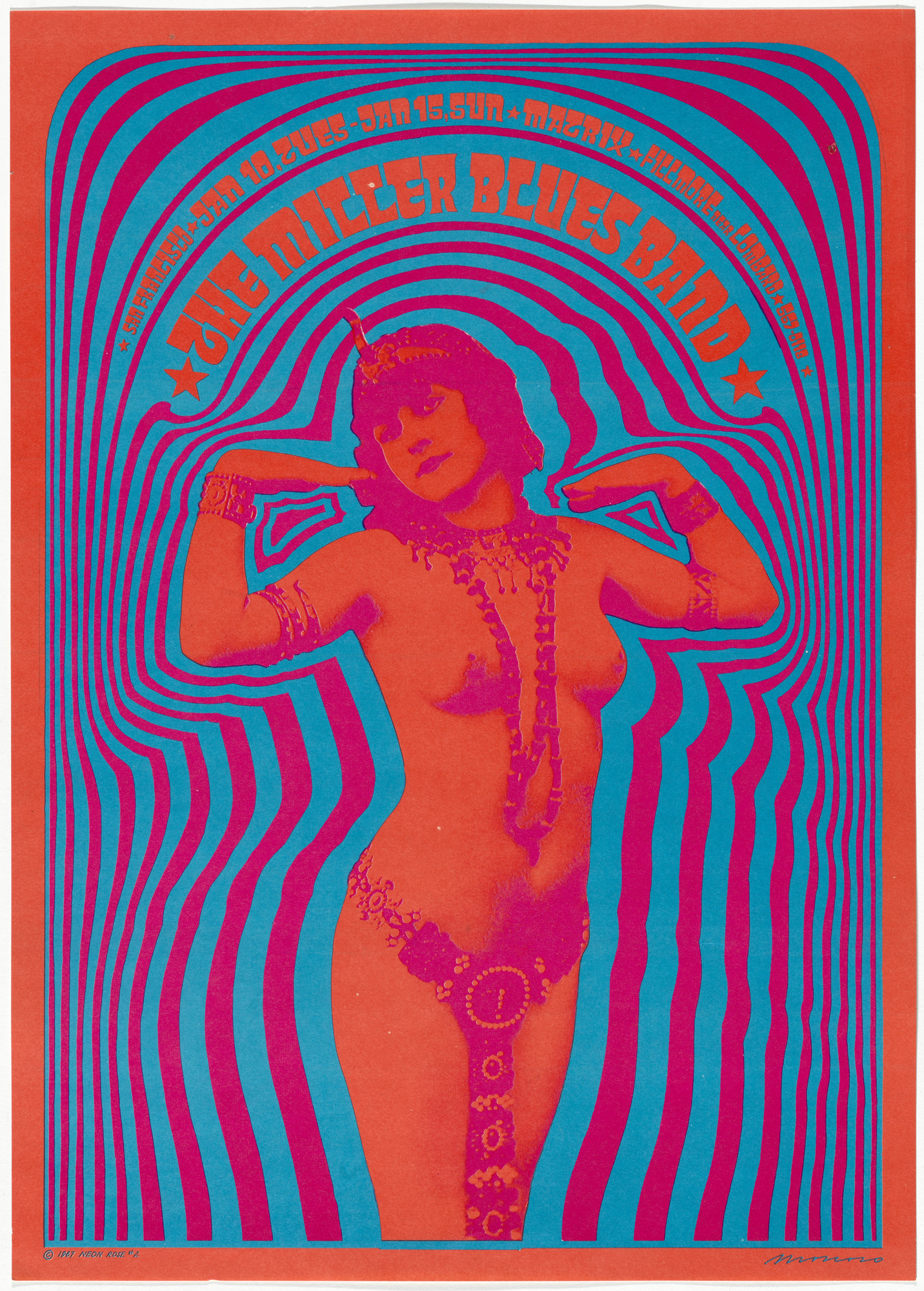 The Miller Blues Band - Victor Moscoso 1967