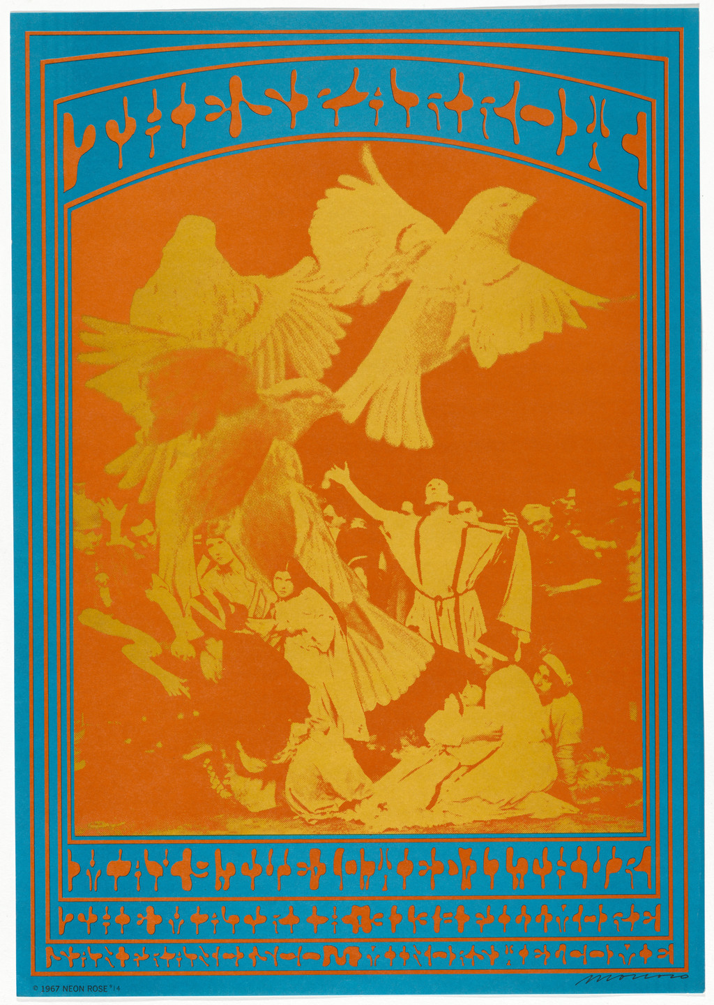 Victor Moscoso. The Sparrow. 1967