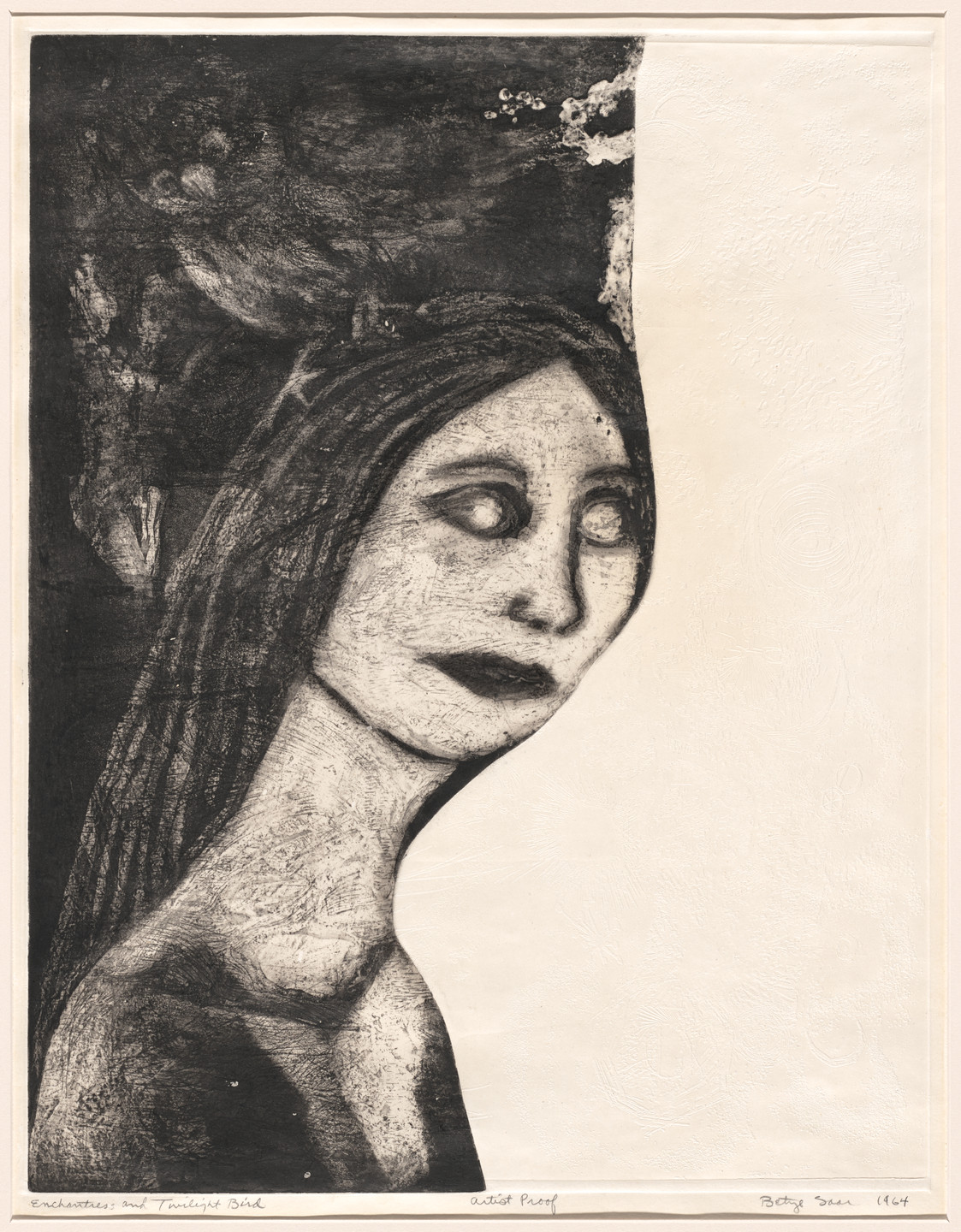 Betye Saar. Enchantress and Twilight Bird. 1964