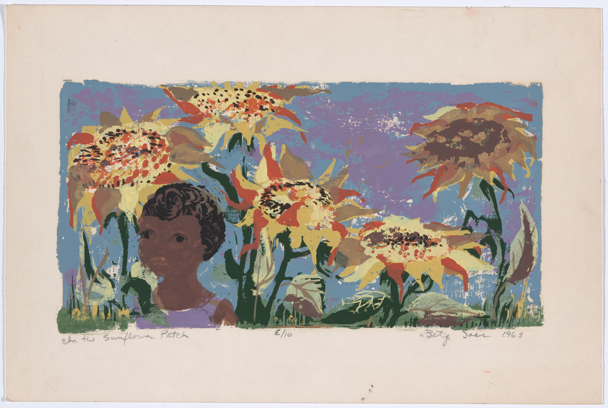 Betye Saar. In the Sunflower Patch