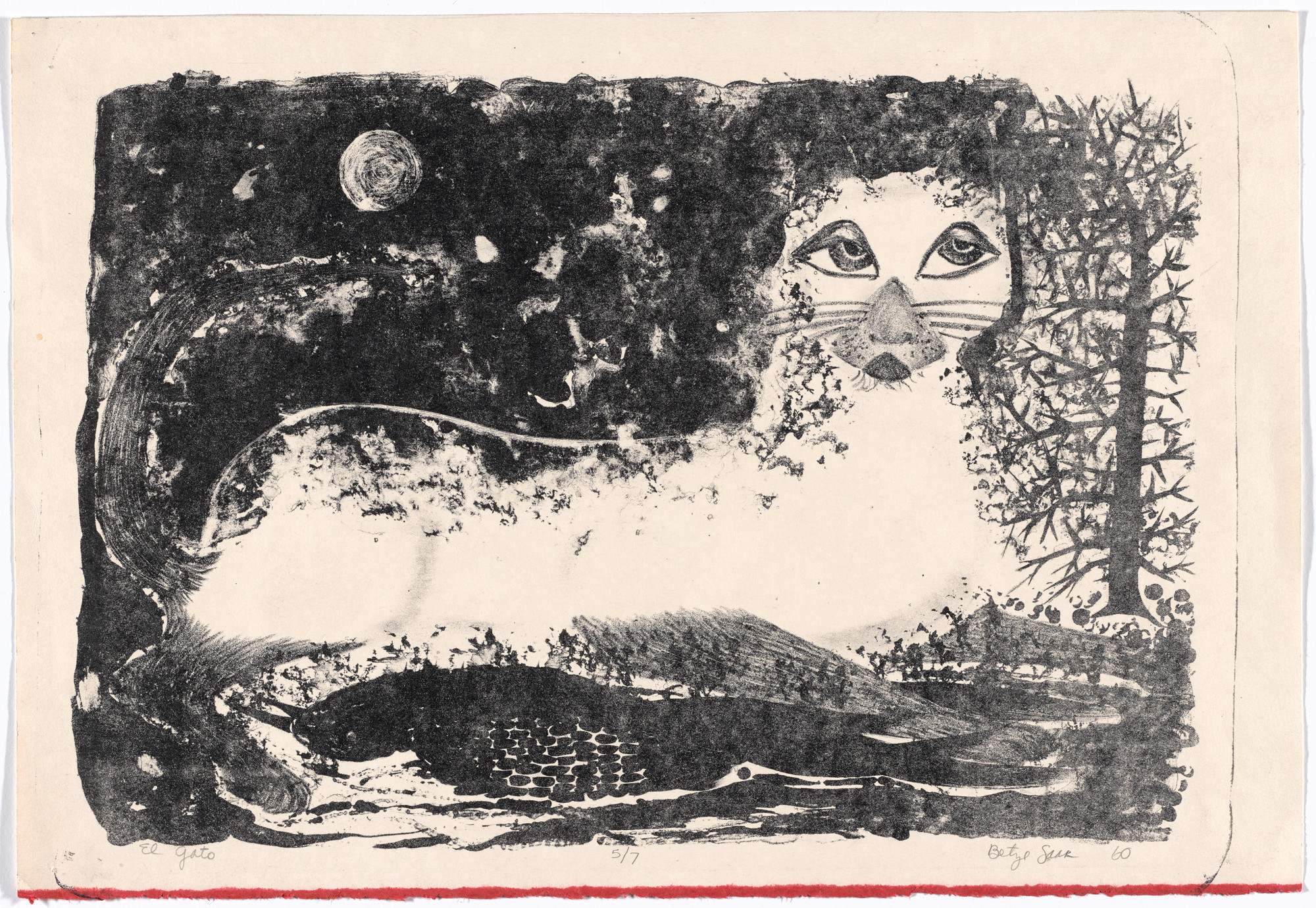 Betye Saar. El Gato. 1960