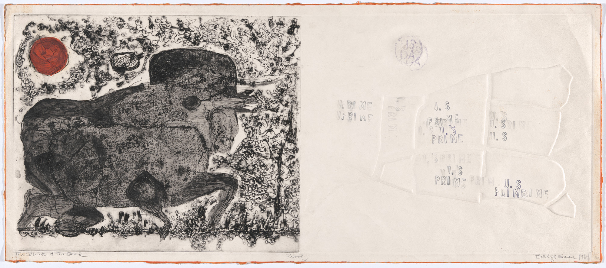 Betye Saar. The Quick &amp; the Dead. 1964