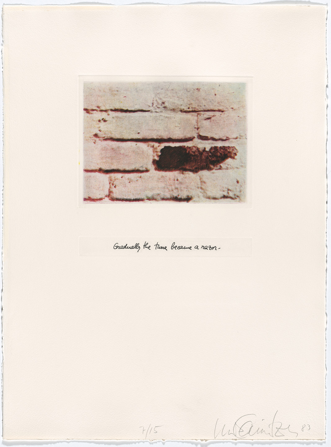 Luis Camnitzer. Uruguayan Torture Series. 1983–84, printed 2012