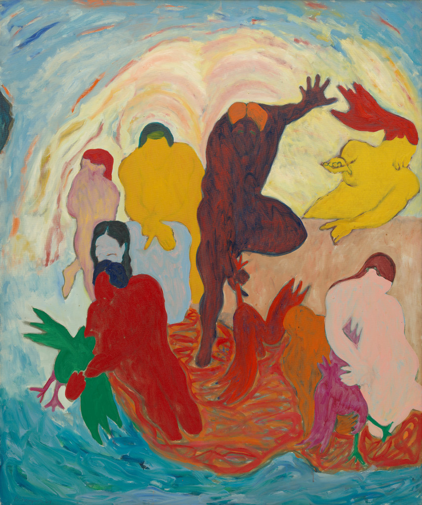 St. Matthew's Description of the End of the World, Bob Thompson, 1964