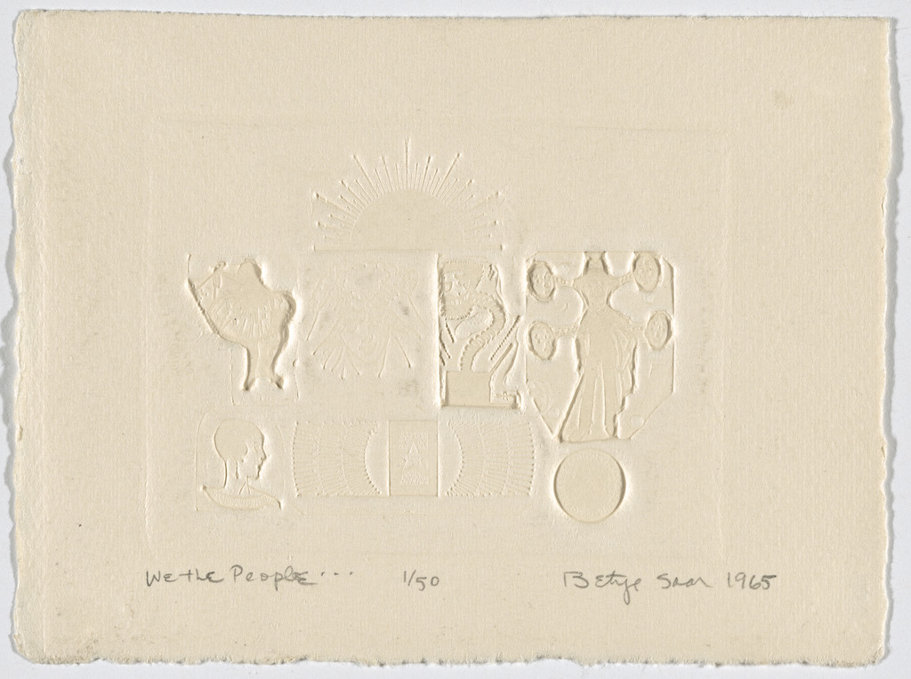We The People, Betye Saar, 1965