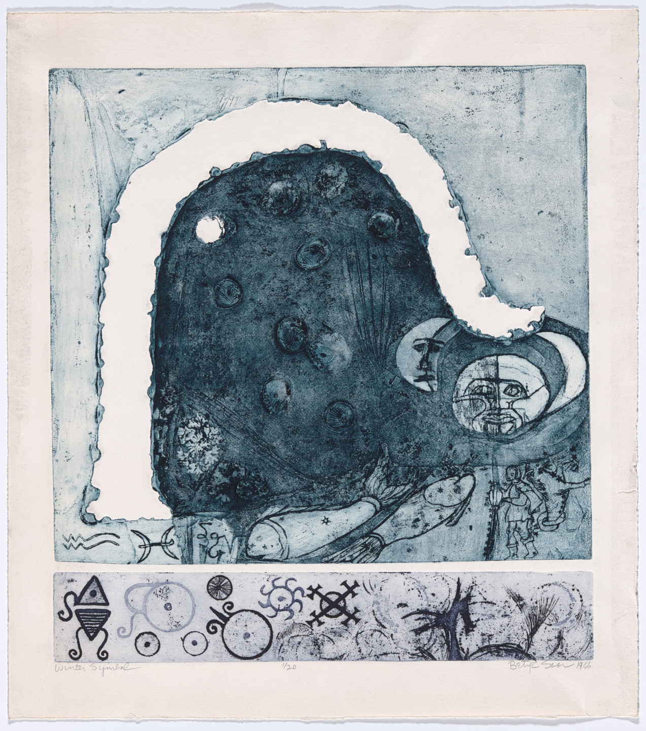 Betye Saar. Winter Symbol. 1966