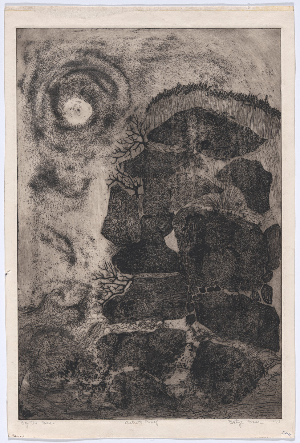Betye Saar. By the Sea. 1961