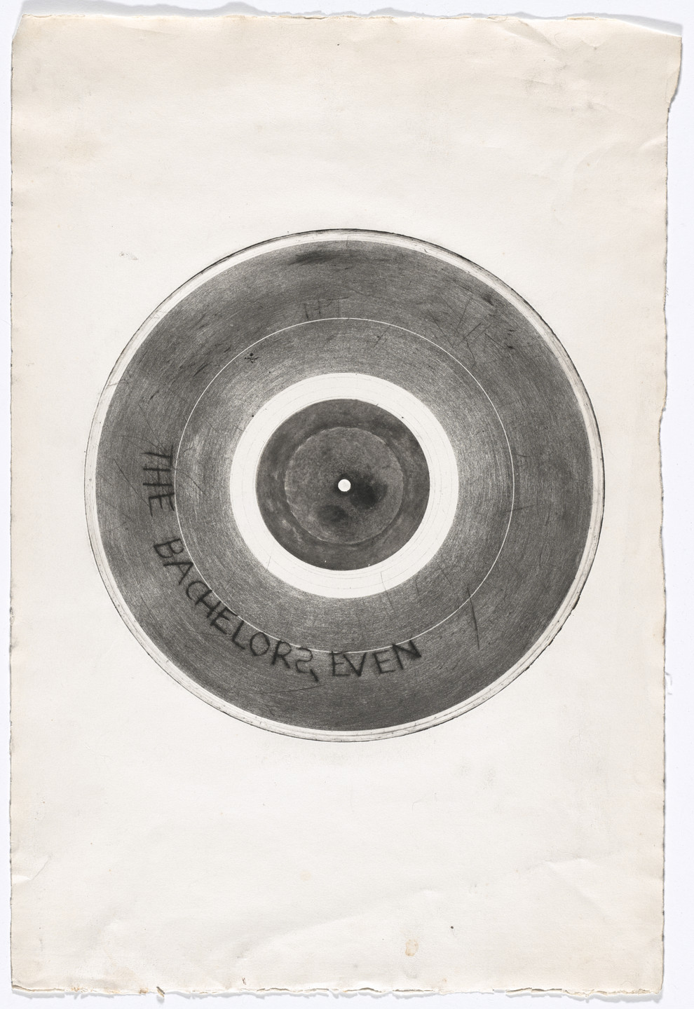 Christian Marclay. Untitled (poster for The Bachelors, Even). 1980