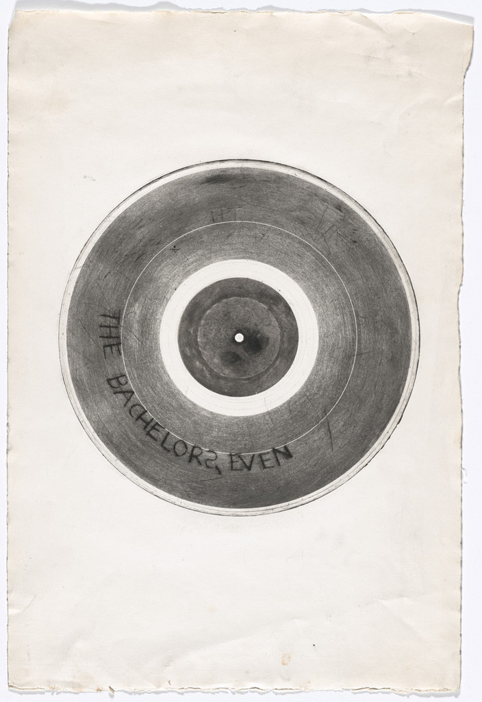 Untitled (poster for The Bachelors, Even), Christian Marclay, 1980