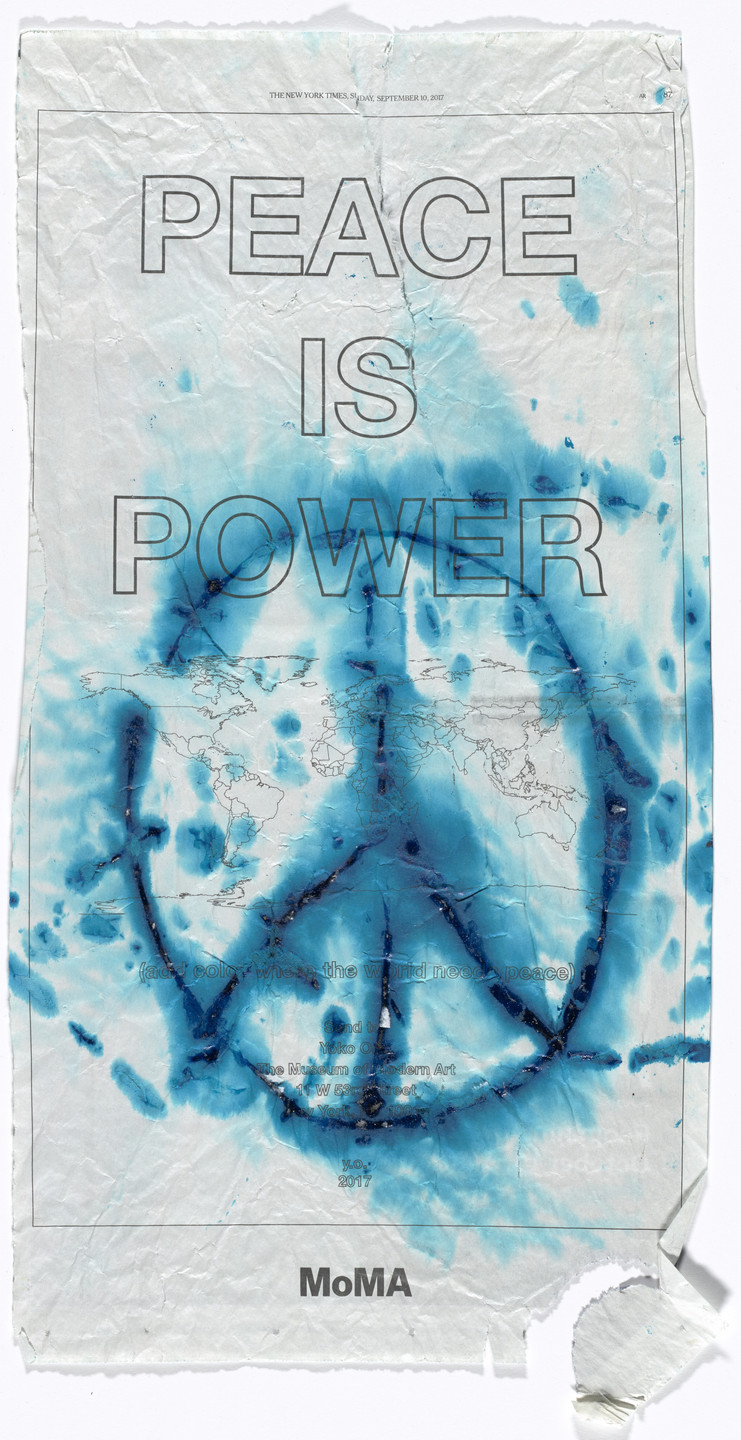 Yoko Ono. Power of Peace. 2017