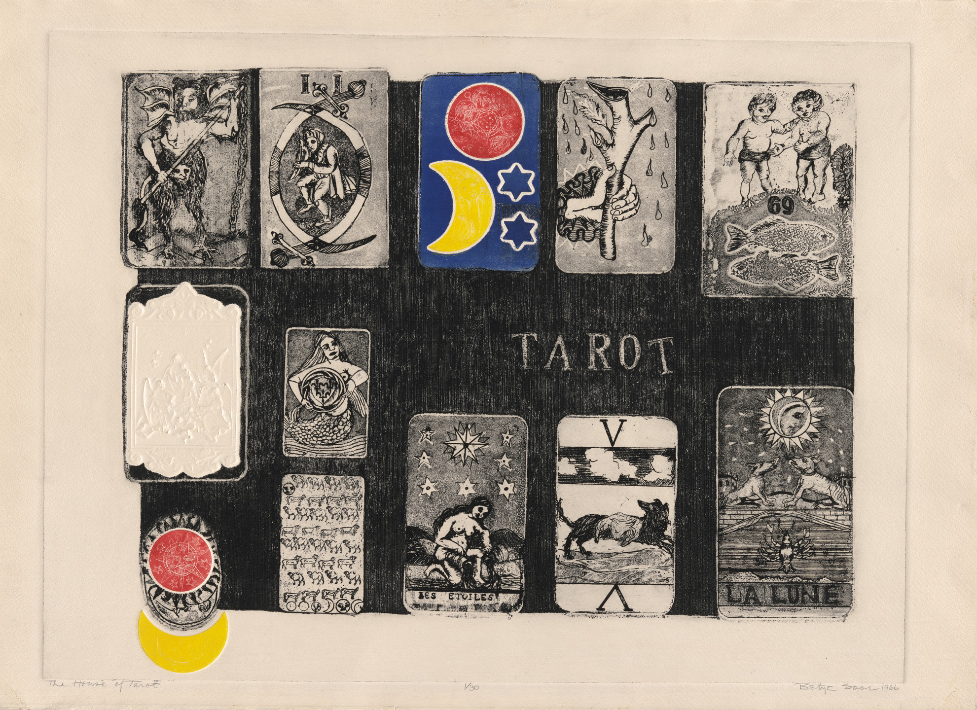Betye Saar. House of Tarot. 1966