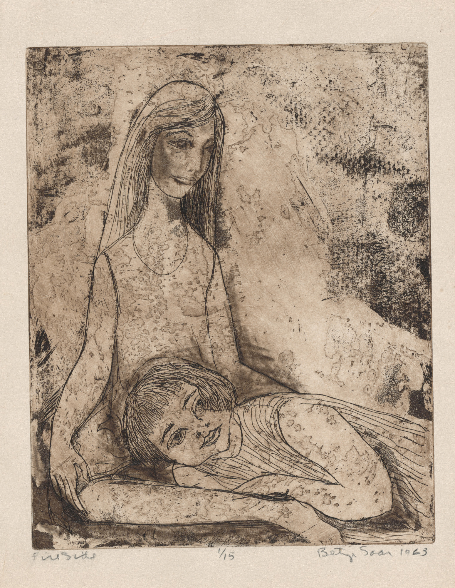 Betye Saar. Fireside