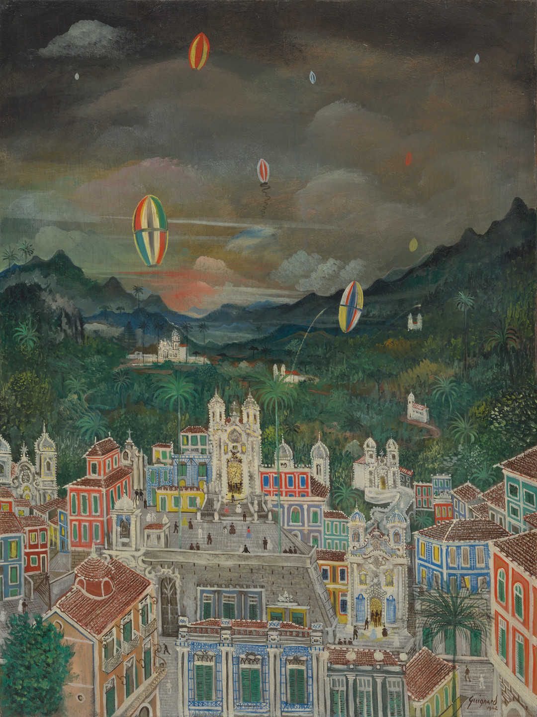 Alberto da Veiga Guignard. Ouro Preto: St. John's Eve. 1942