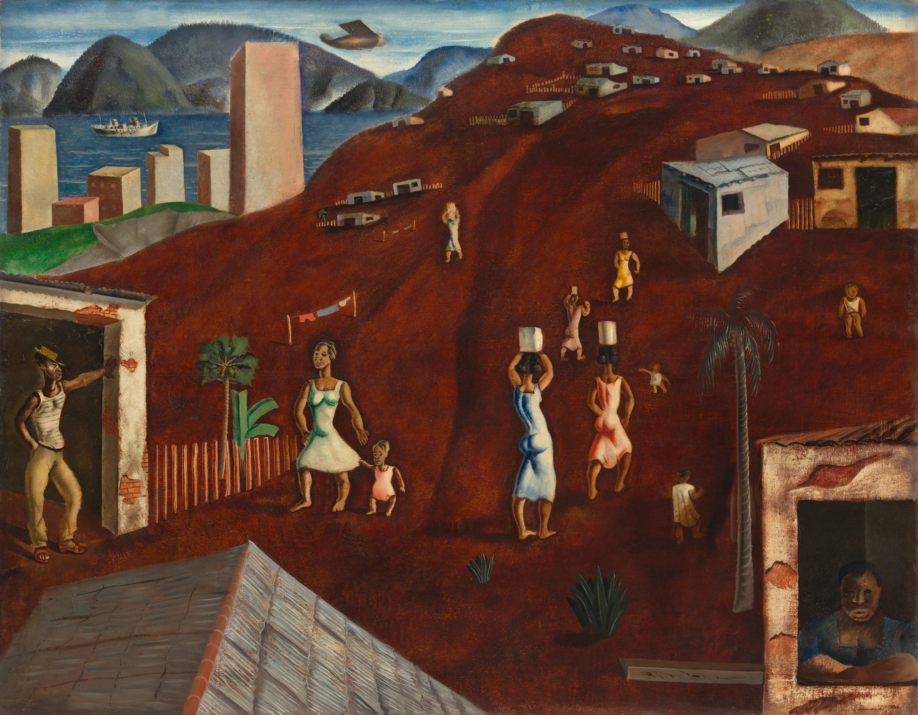 Candido Portinari. Hill. 1933