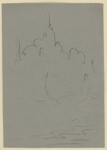 Two Figures in a Landscape