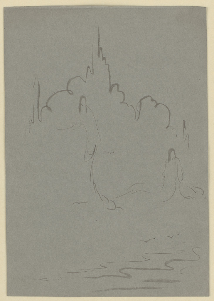 Two Figures in a Landscape