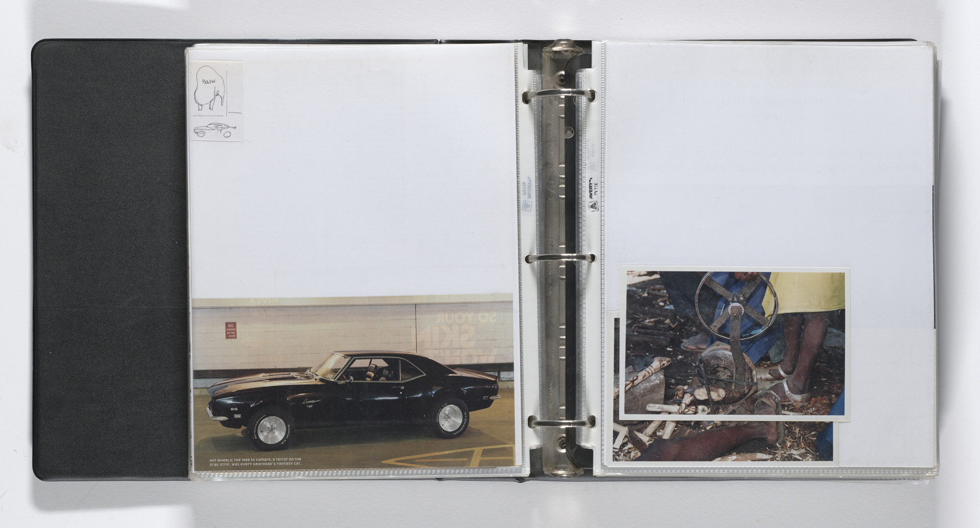 Arthur Jafa. Untitled notebook. 1990–2007