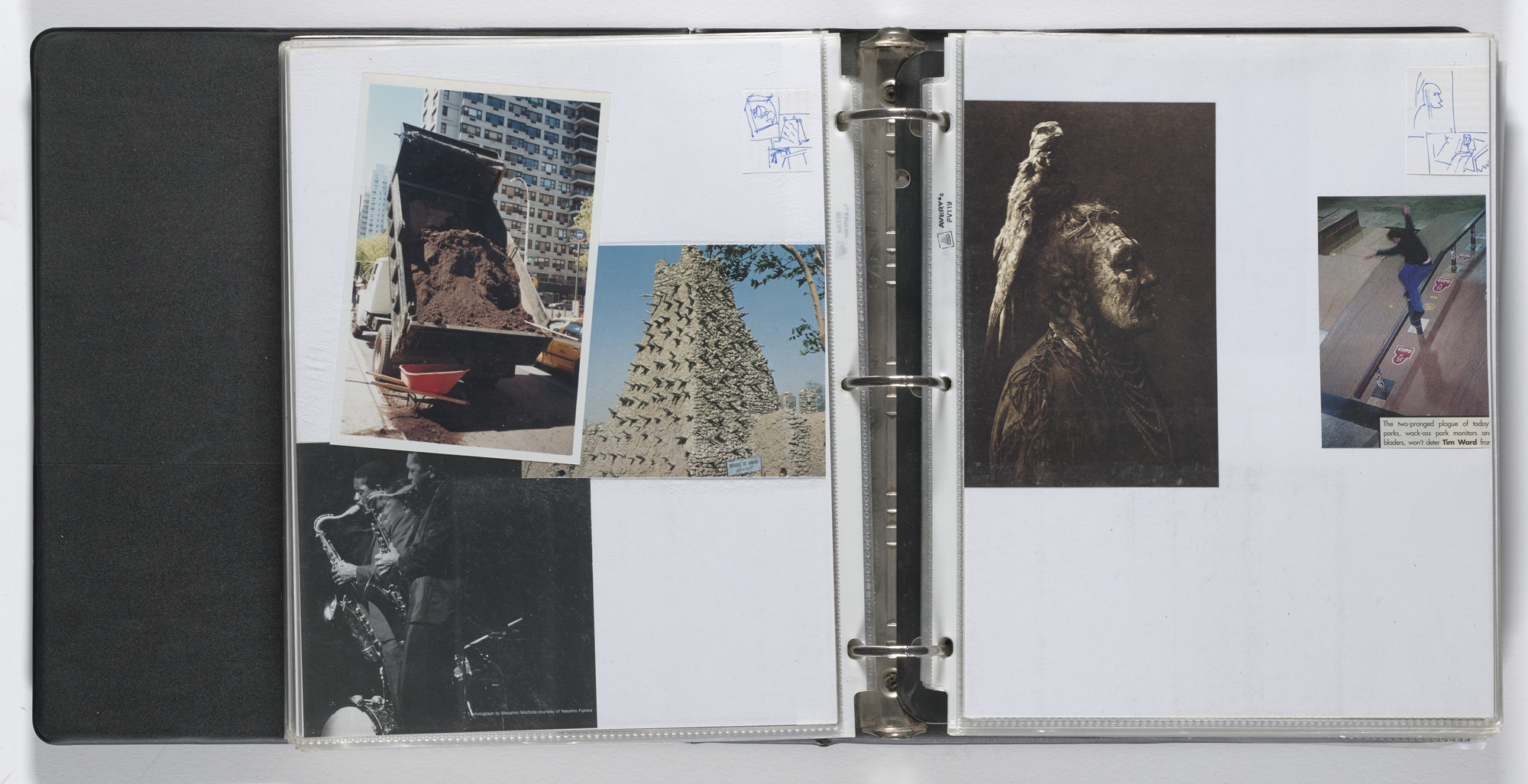 Arthur Jafa. Untitled notebook. 1990–2007