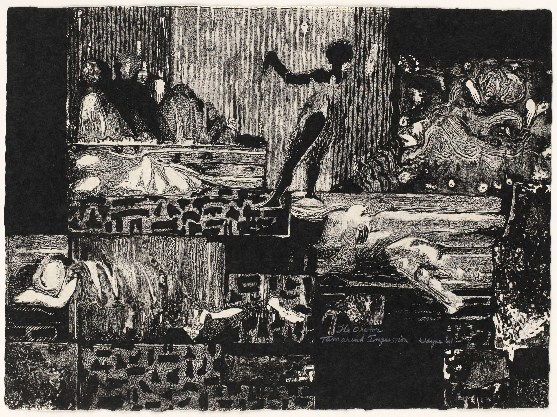 June Wayne. The Orator. 1961