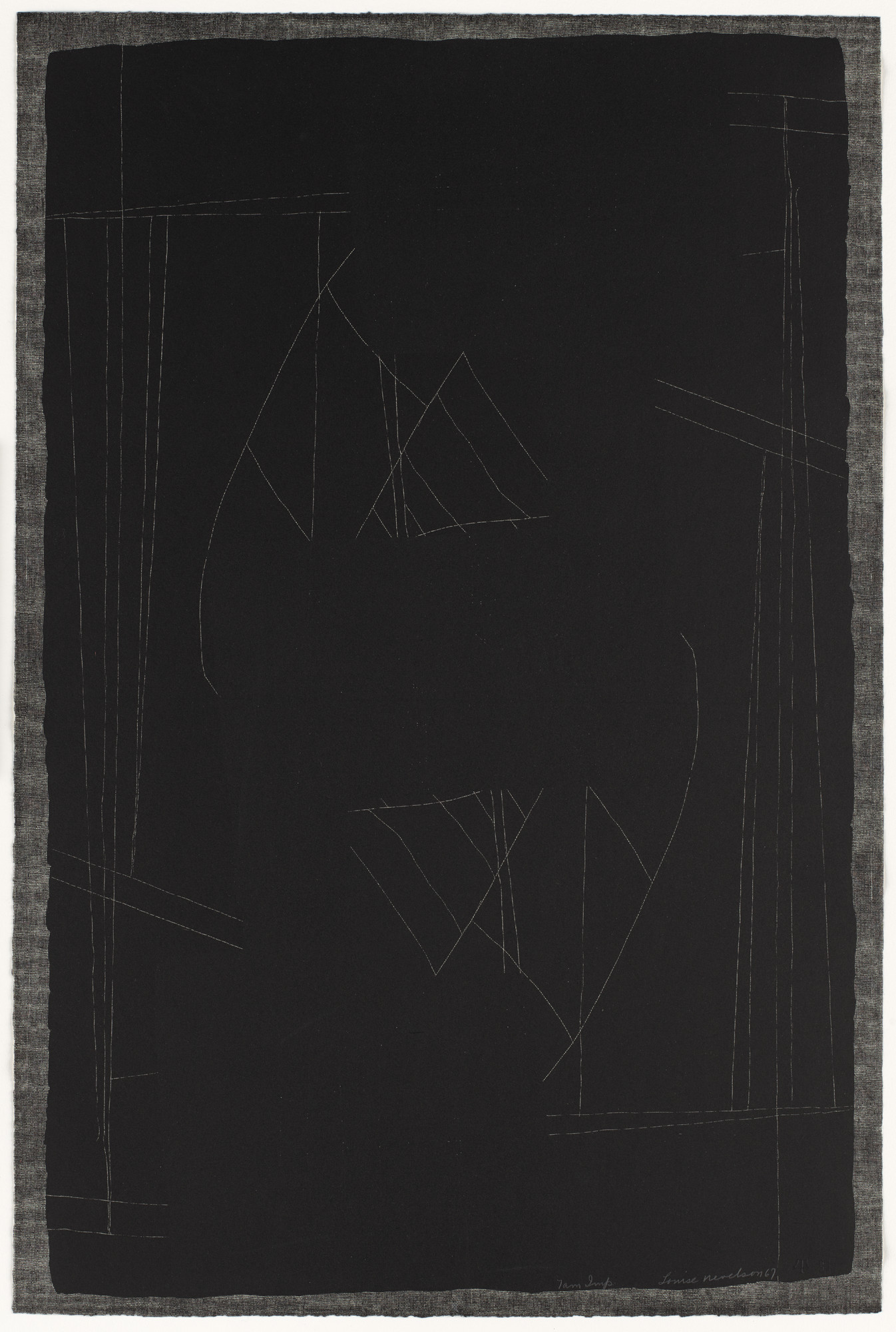 Louise Nevelson. Untitled
