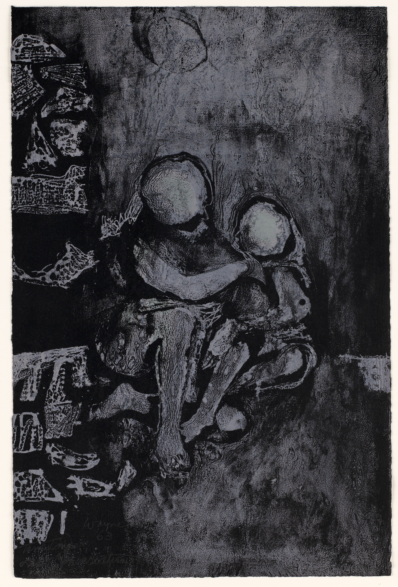 June Wayne. Last Conversation