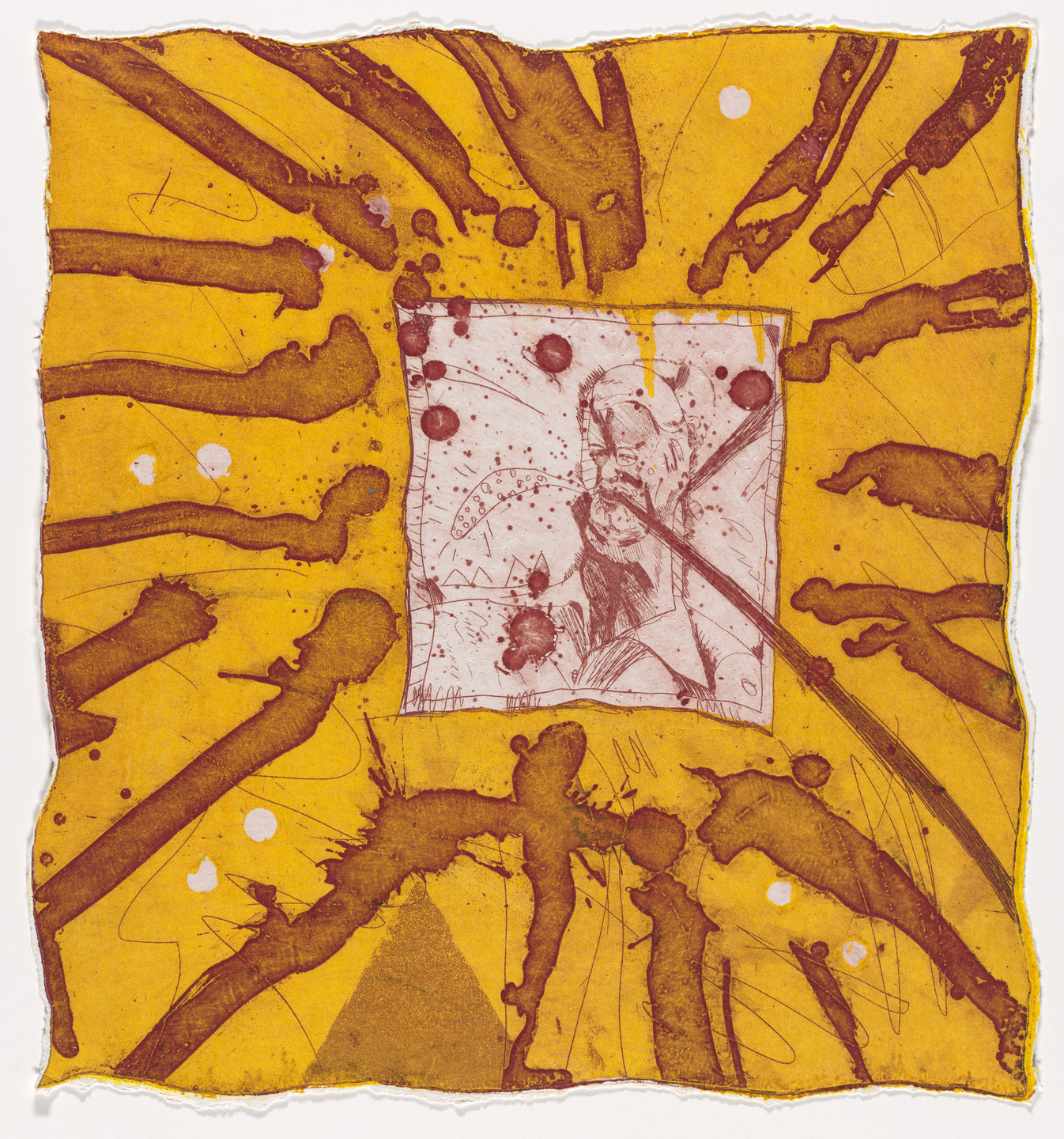 Mike Kelley. Mo See Attack. 1976