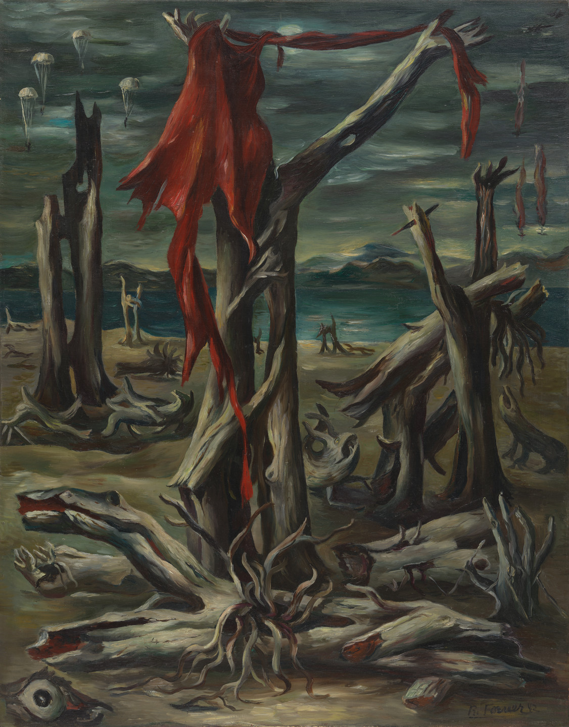 Raquel Forner. Desolation. 1942