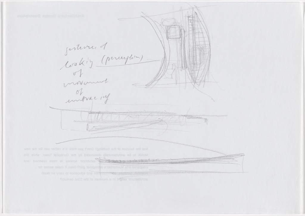 Laban Dance Centre, London, UK (Conceptual sketch on the curvature of the building)