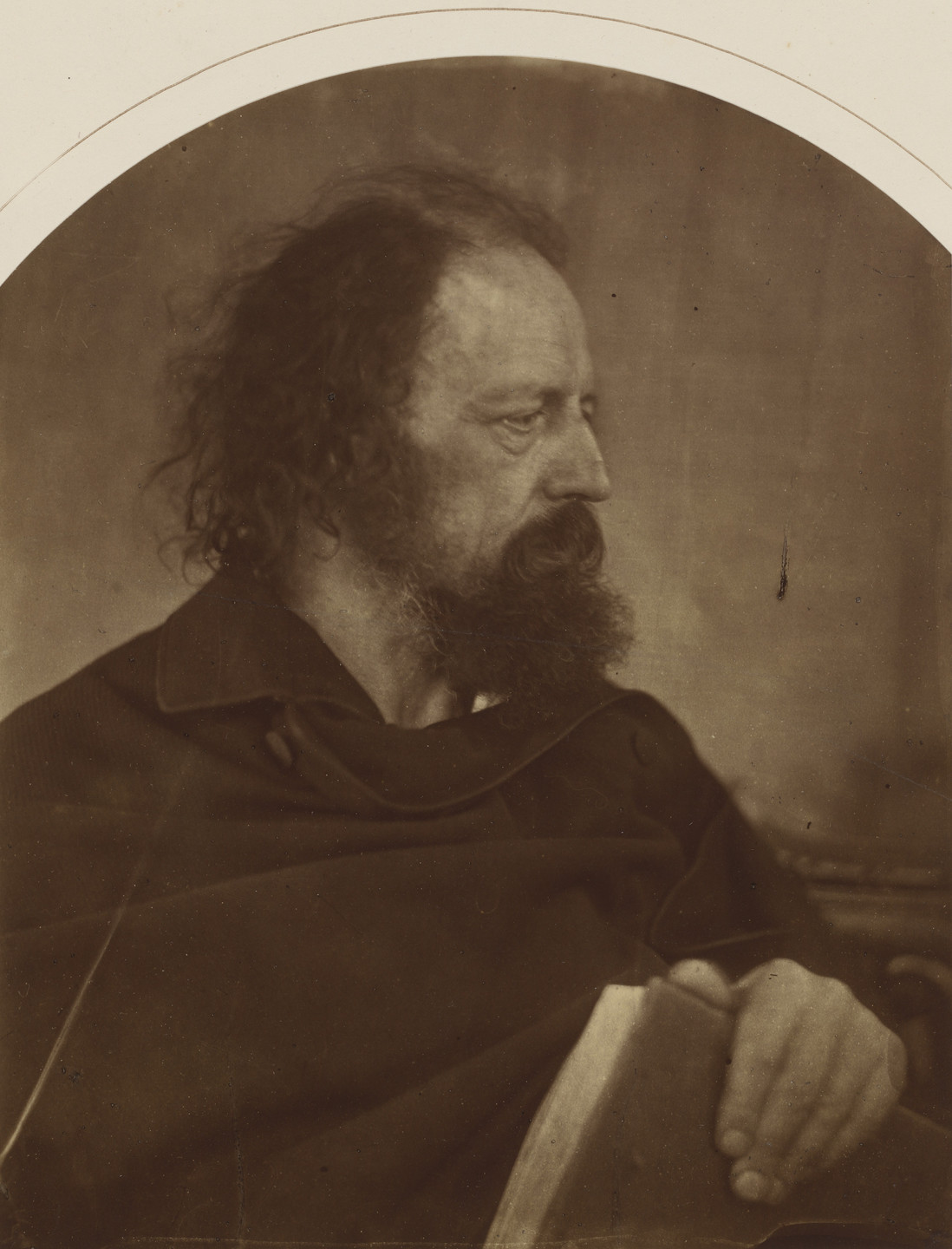 Julia Margaret Cameron. Alfred Lord Tennyson. 1865