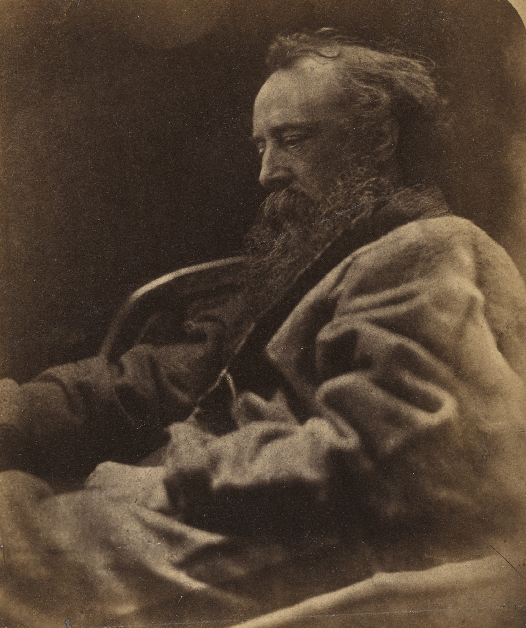 Julia Margaret Cameron. Portrait of G. F. Watts, R. A. c. 1865 | MoMA
