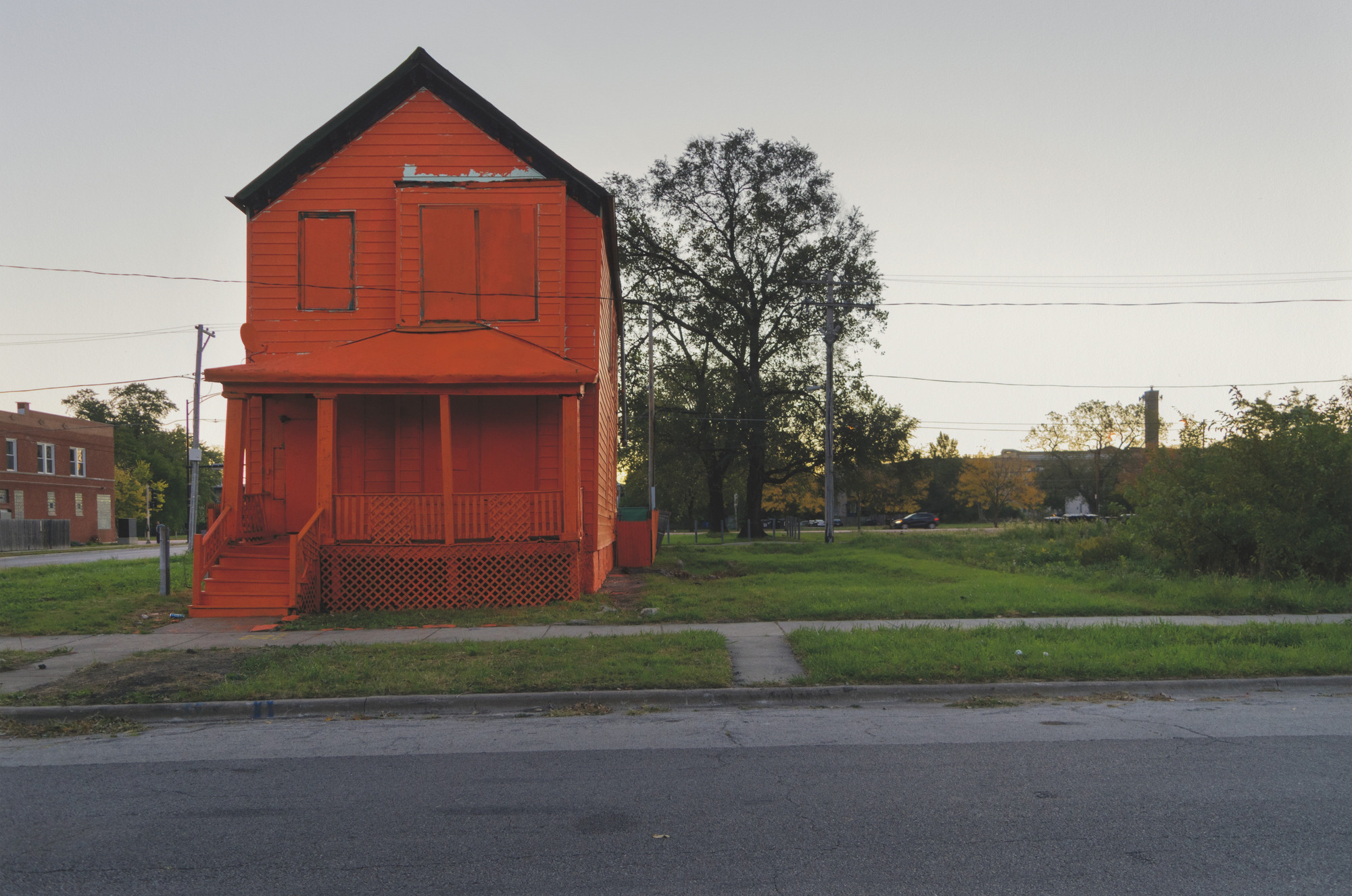 Amanda Williams. Flamin&#39; Red Hots, from the Color(ed) Theory Suite. 2014-2016