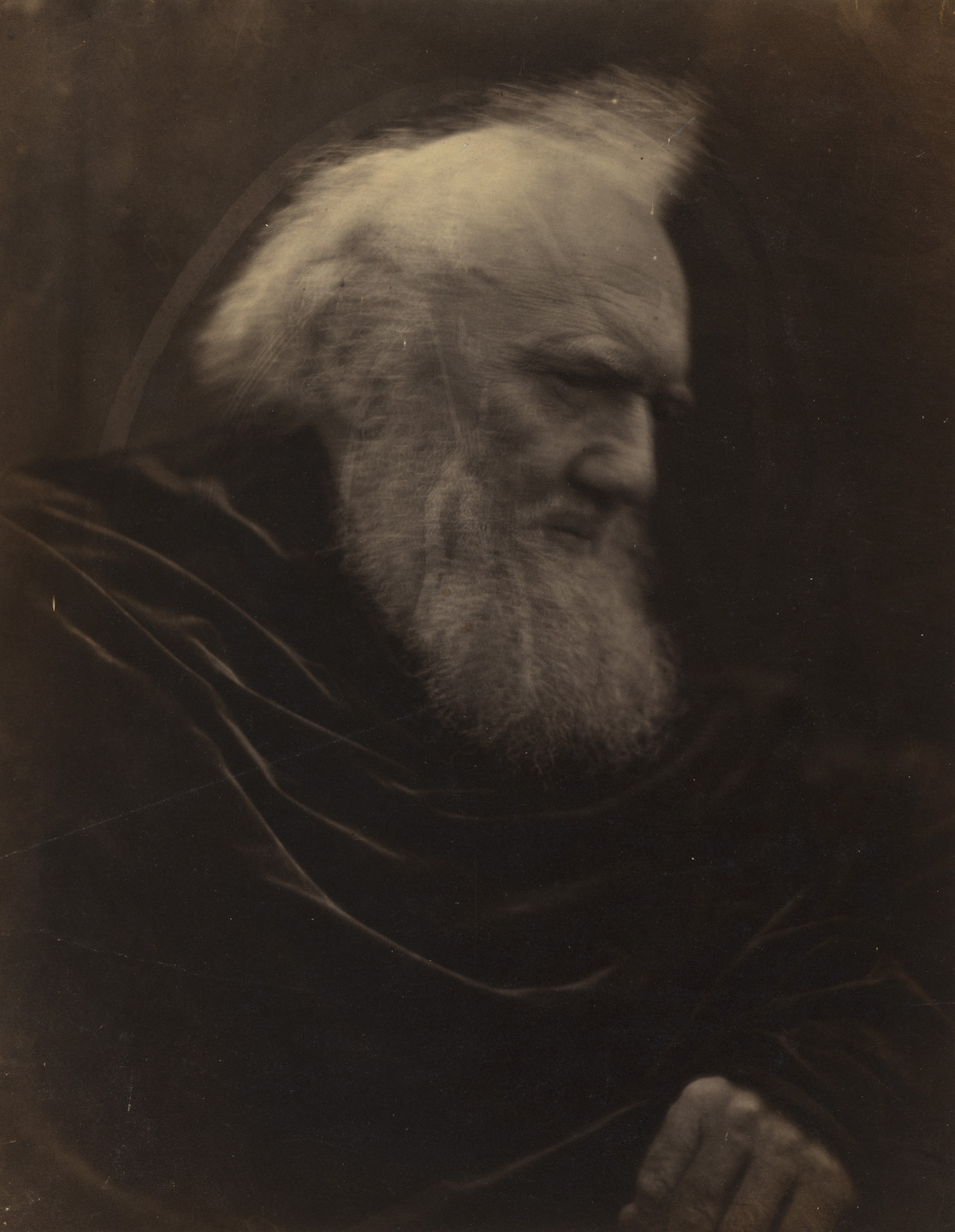 Julia Margaret Cameron. Portrait of H. T. Prinsep. 1866