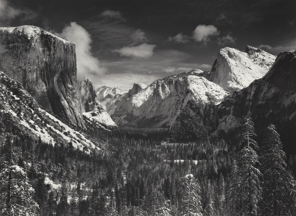 Yosemite Valley, Winter, California