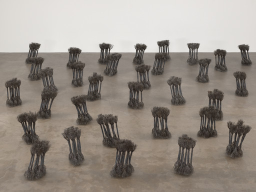 Maren Hassinger. Leaning. 1980