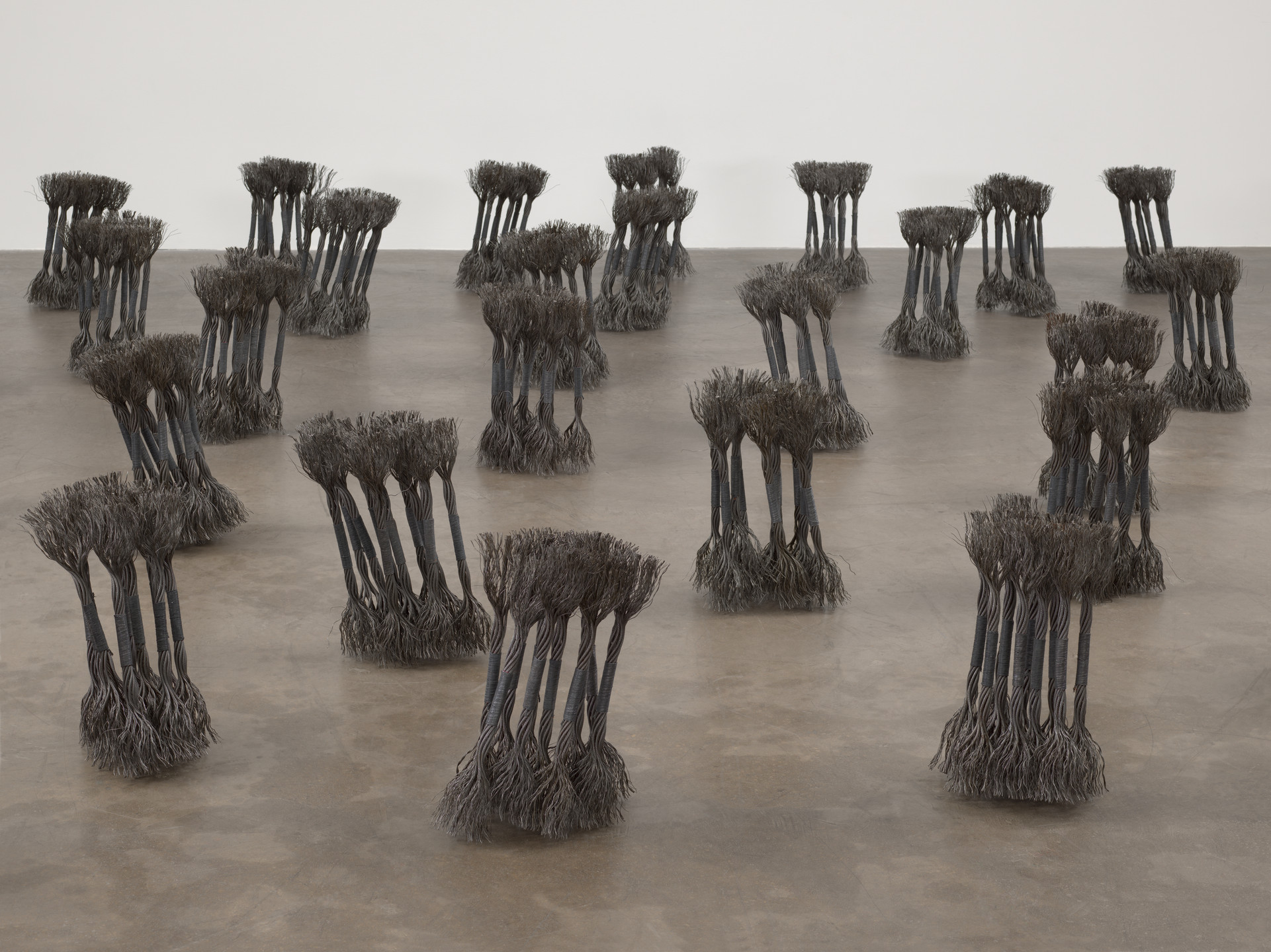 Maren Hassinger. Leaning. 1980