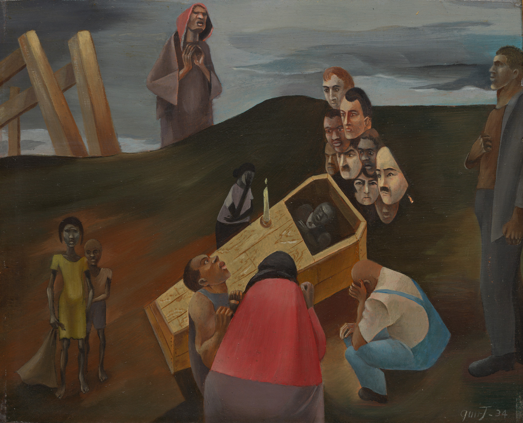 Walter Quirt. Burial. 1934