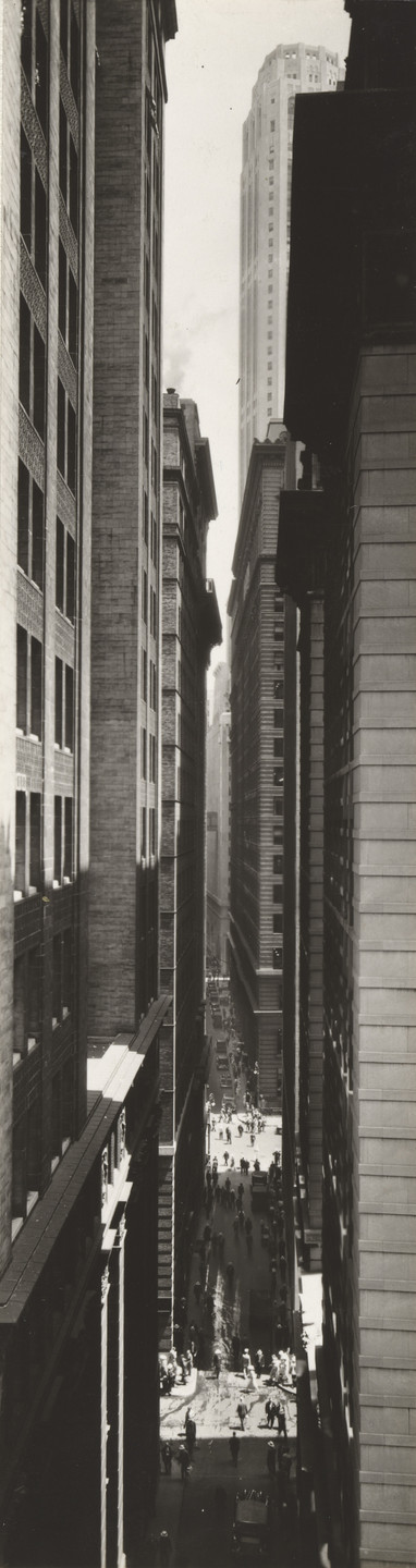 Berenice Abbott. Exchange Place, New York. 1933