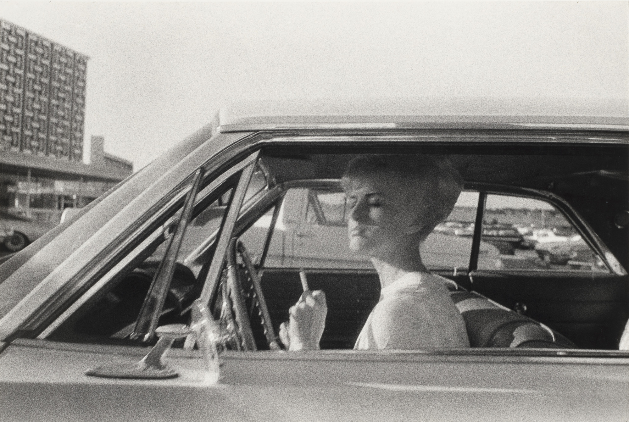 William Eggleston. Untitled, (woman driving a car). late 1960s