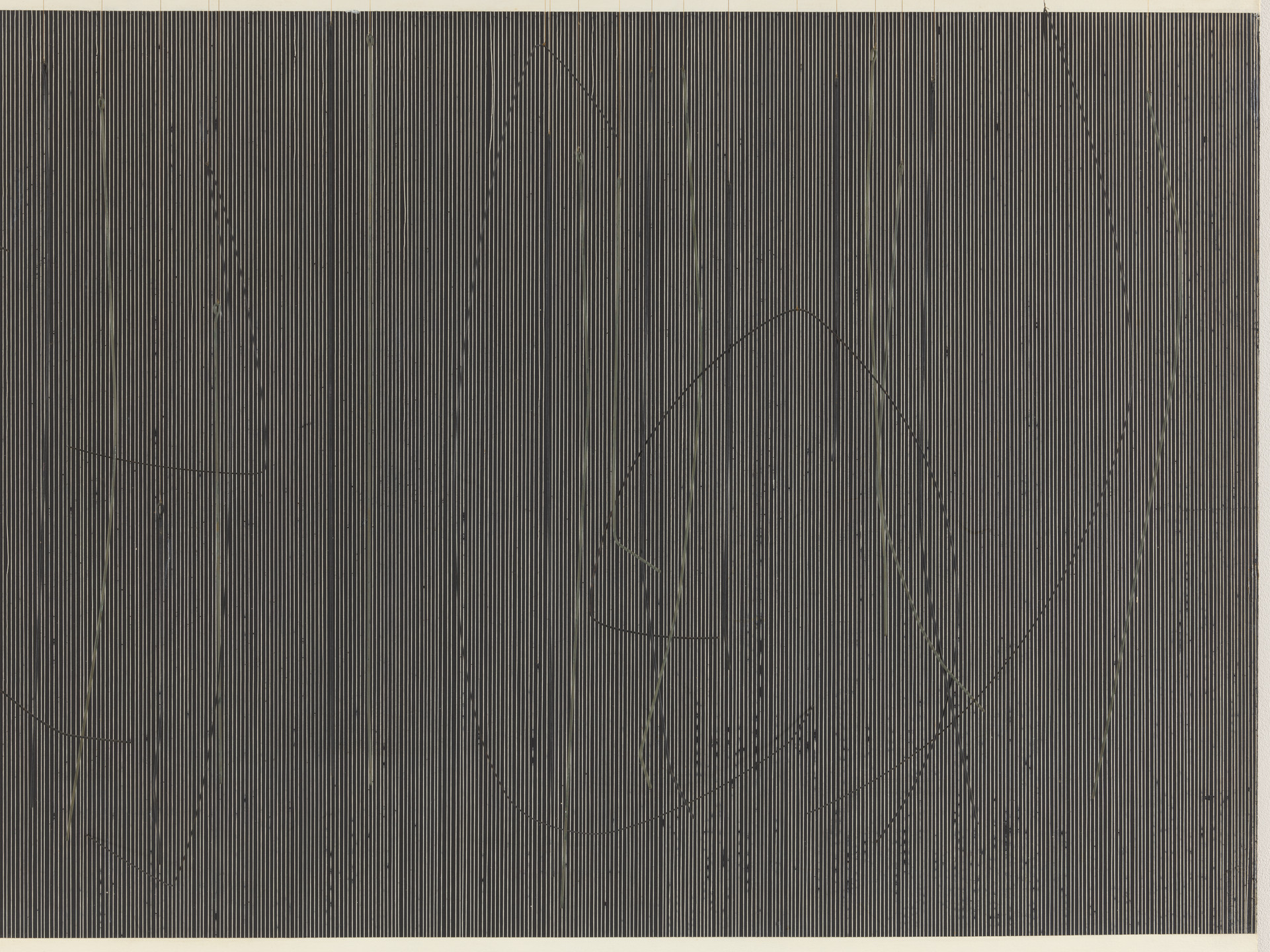Jesús Rafael Soto. Neumann Vibration-Writing. 1964