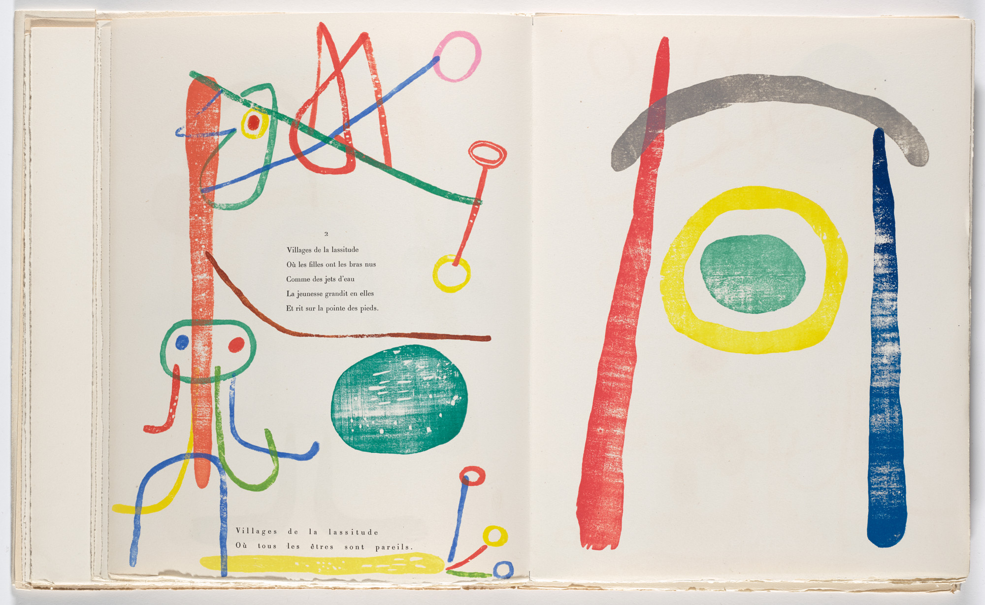 Joan Miró. Á toute épreuve (Proof Against All). 1947–58