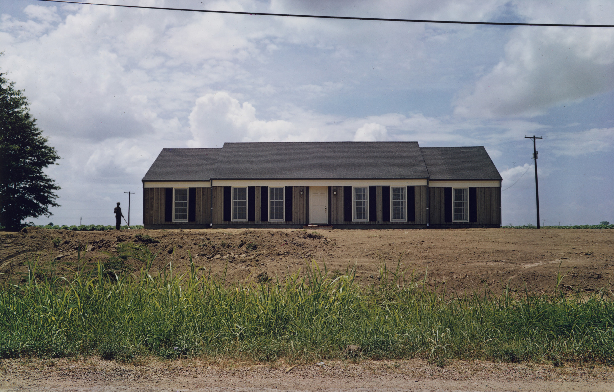 William Eggleston. Tallahatchie County, Mississippi. July, 1970