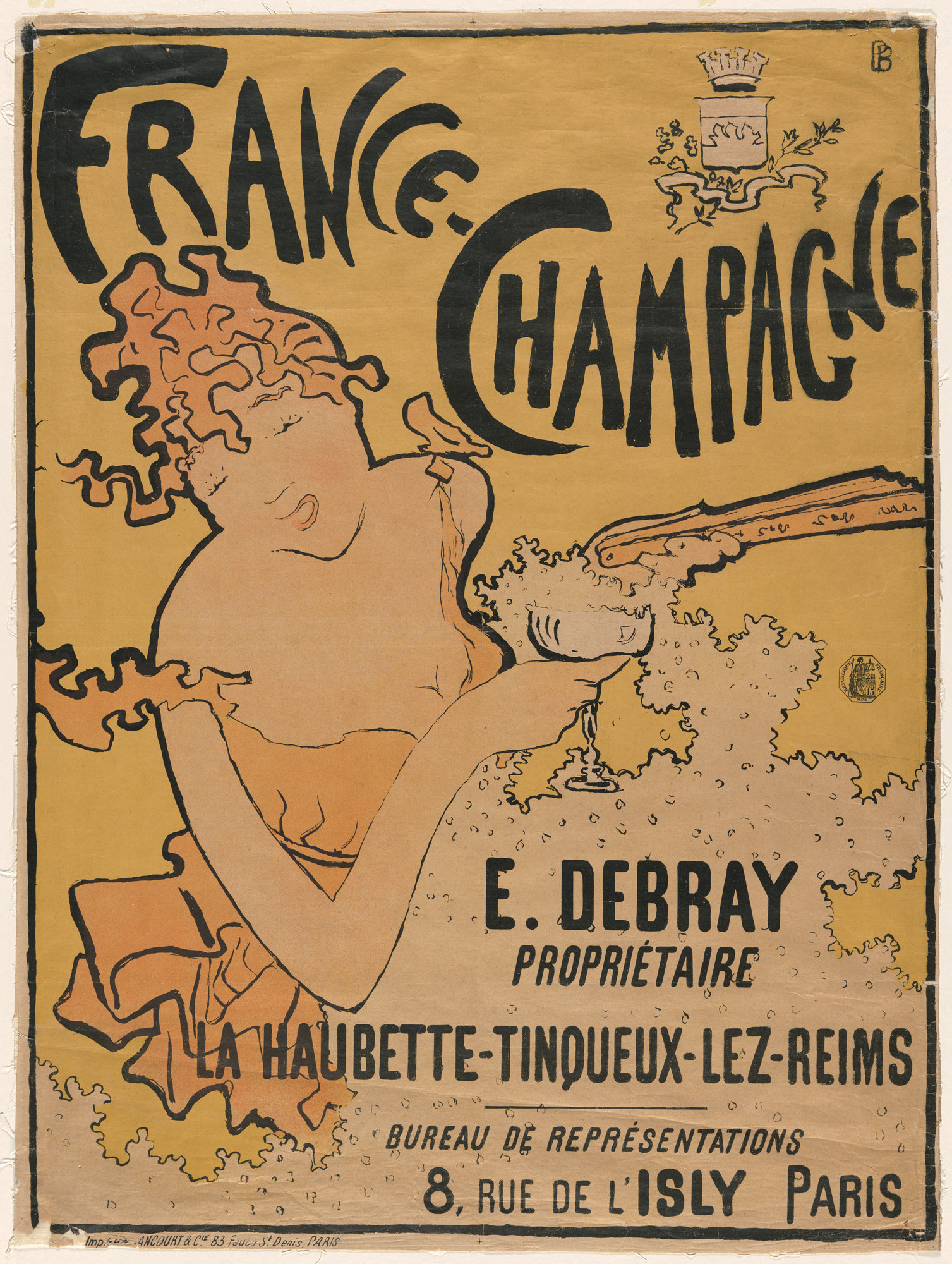 PIERRE BERNARD アート本 Pierre Bonnard. France - Champagne. 1891 | MoMA