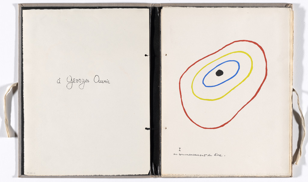 Plate (folio 2) from Il était une petite pie (Once There Was a Little Magpie), Joan Miró, 1927–28, published 1928